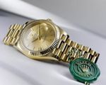 High Quality Replica Rolex Day-Date President Band Gold Dial 40mm Watch